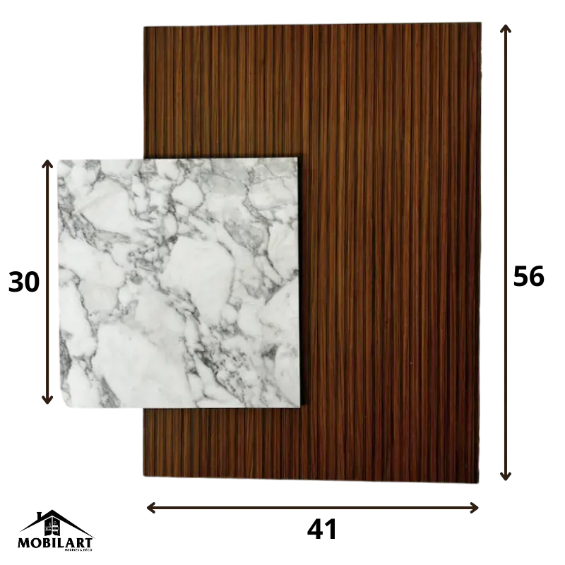 Cache tableau électrique en Bois - moderne