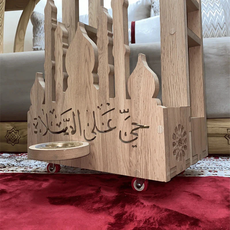 Porte-Coran et Tapis de Prière avec Roues